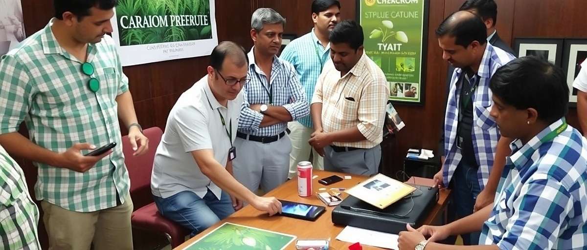 Cardamom Chronicles India - Player Community Cardamom Chronicles India community meetup in Kochi featuring traditional cardamom farming demonstrations alongside gaming competitions
